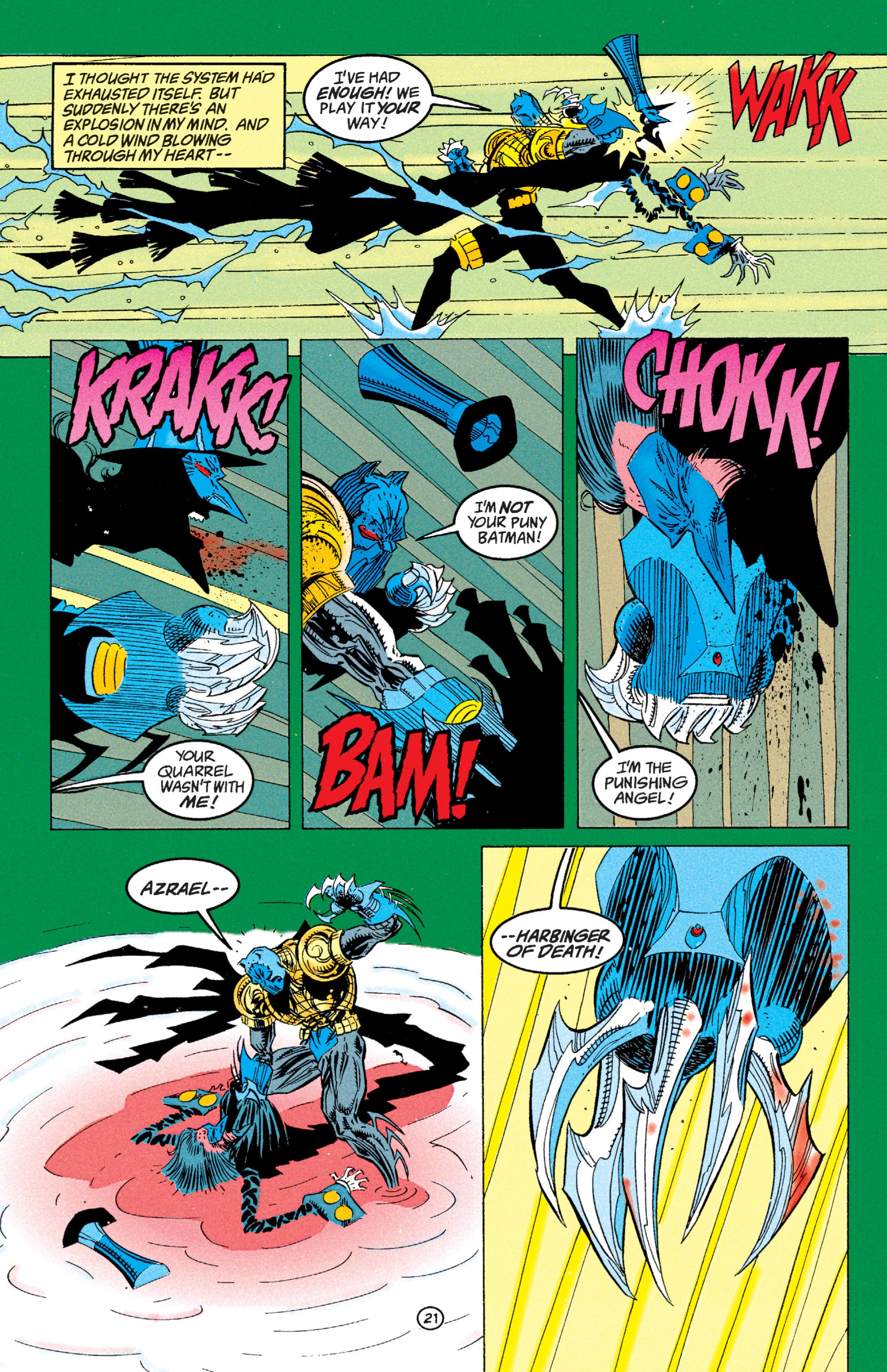 Read online Batman: Shadow of the Bat comic -  Issue #20 - 21