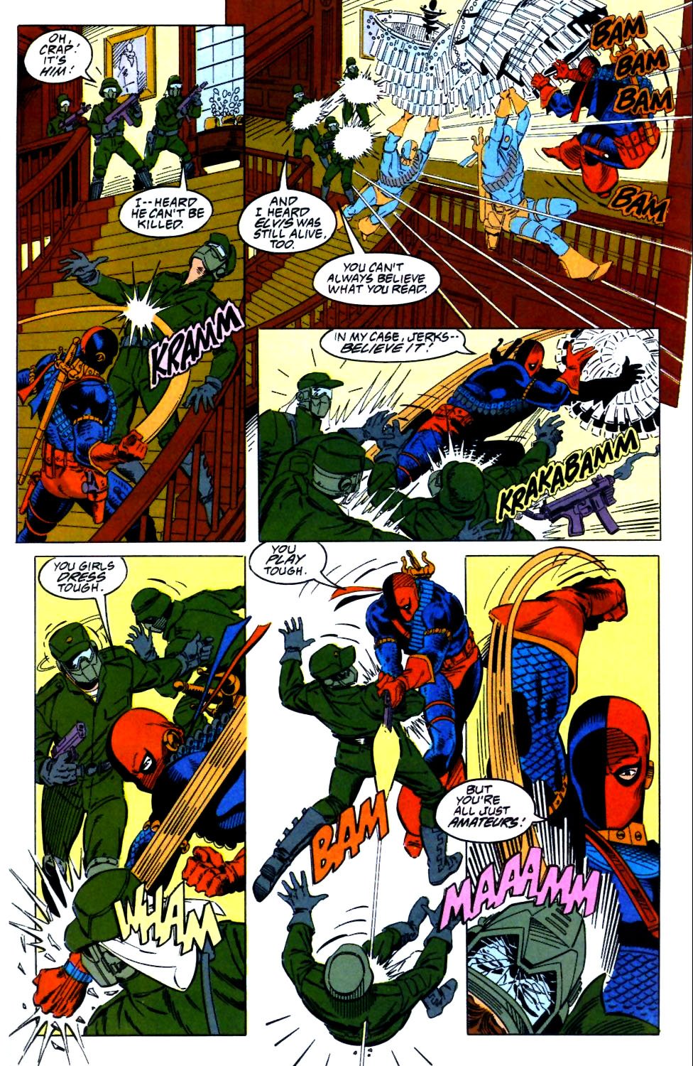 Read online Deathstroke (1991) comic -  Issue #27 - 19
