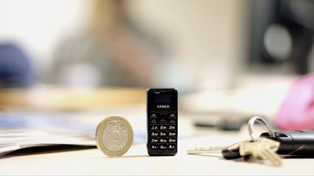 "Zanco tiny T1", el teléfono más pequeño del mundo