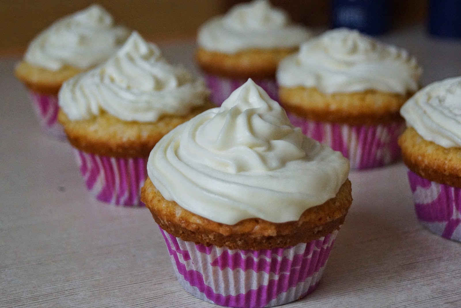 Маффины с кремом