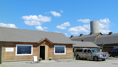 The renovated building contains the heritage display of the old Tranquille Sanatorium.