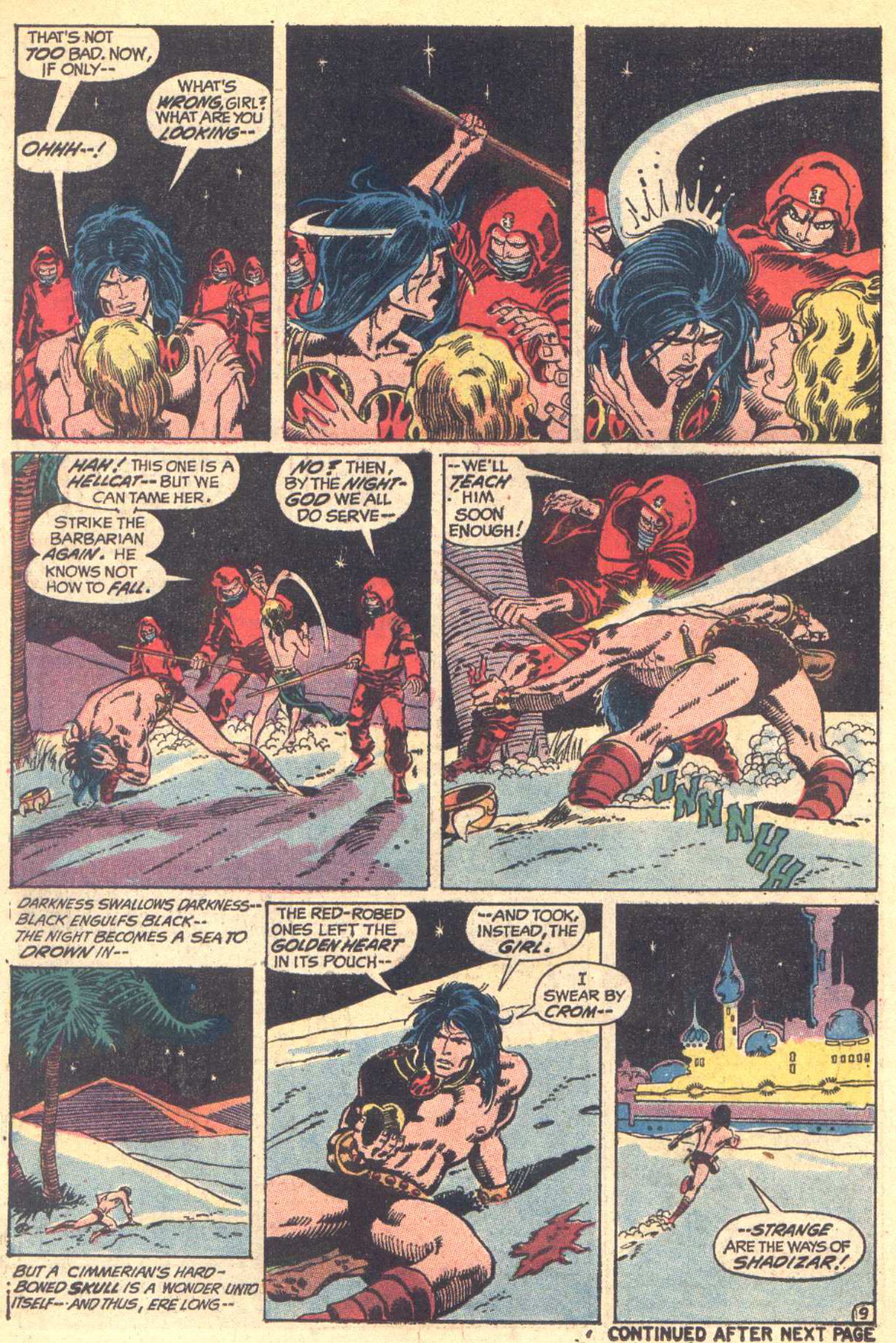 Read online Conan the Barbarian (1970) comic -  Issue #6 - 10