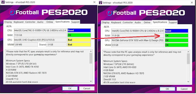 Mengatasi VGA NIVIDIA Tidak Terbaca pada PES 2021 Mengatasi VGA NIVIDIA Tidak Terbaca pada PES 2021