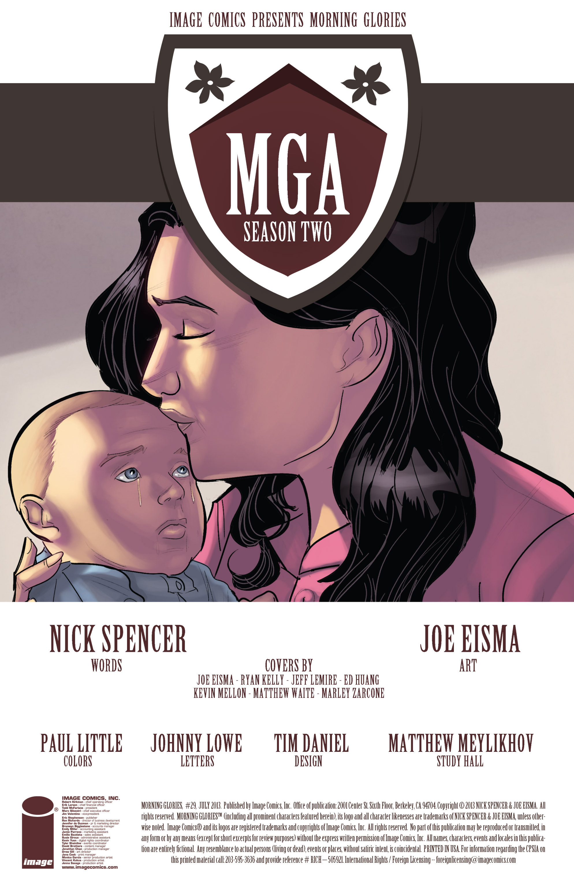 Read online Morning Glories comic -  Issue #29 - 2