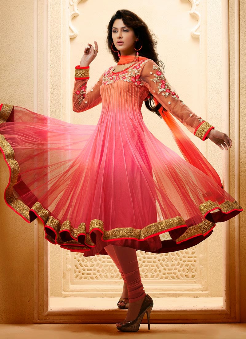 BEAUTIFUL FULL SLEEVES DESIGNER ANARKALI