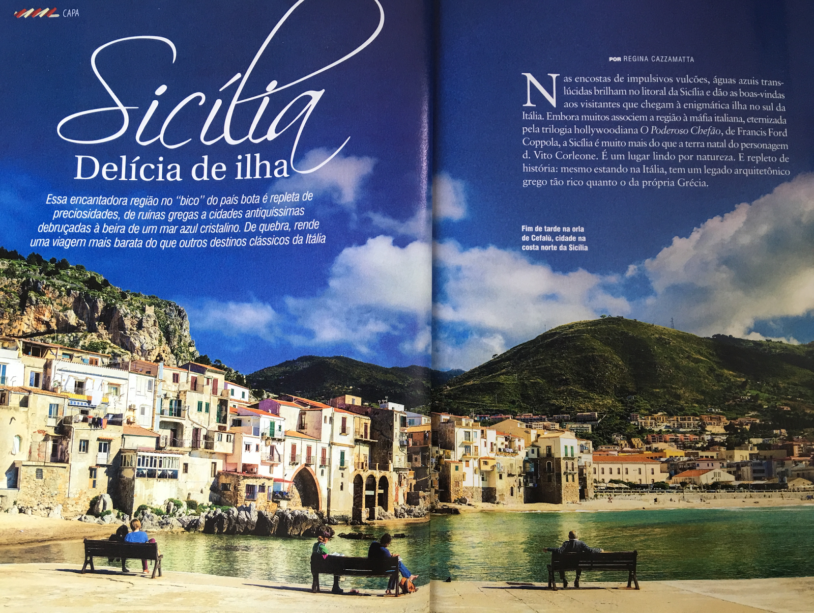Pekuliaridades Sicília Itália bonita e barata. Um roteiro