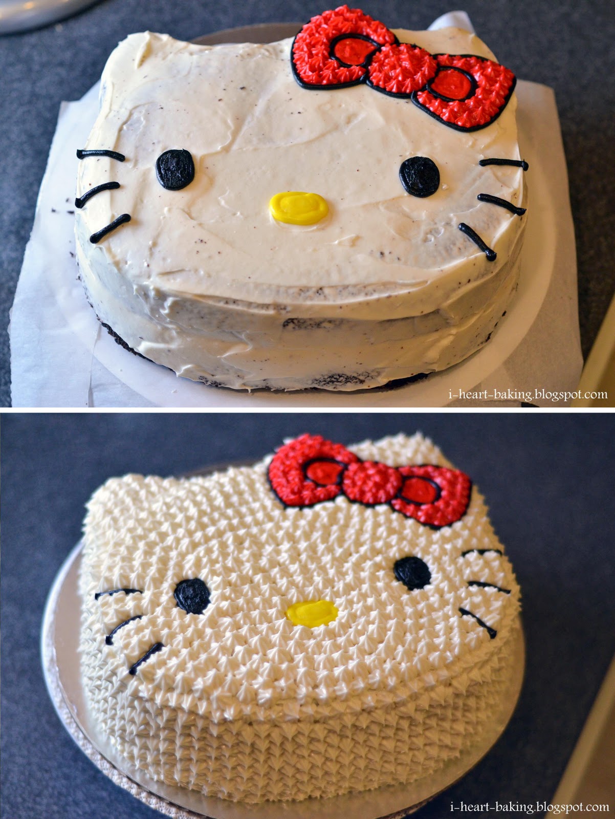 I Heart Baking Hello Kitty Cake
