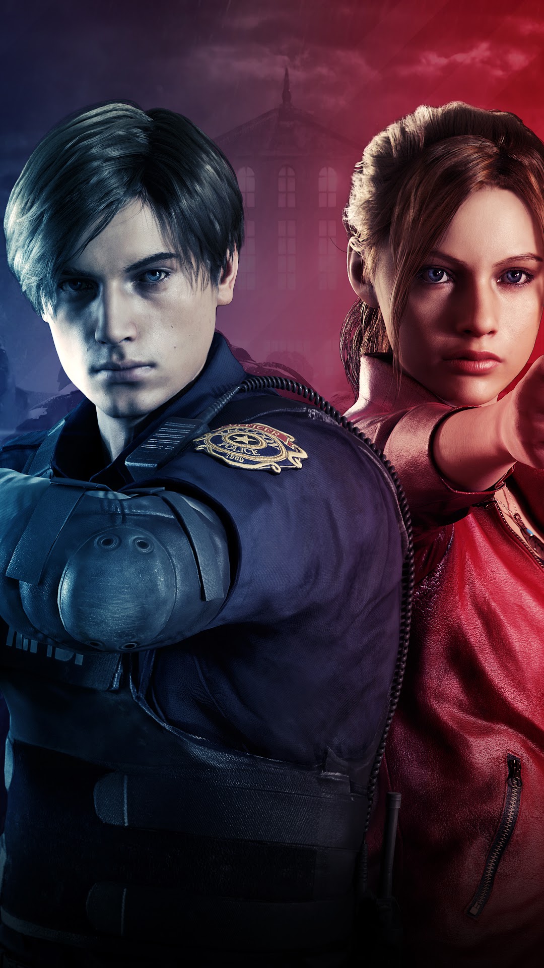 resident evil 8 leon and claire