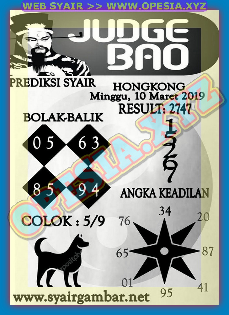 Forum Syair Hk Malam Ini Minggu 10 Maret 2019 Opesia Official