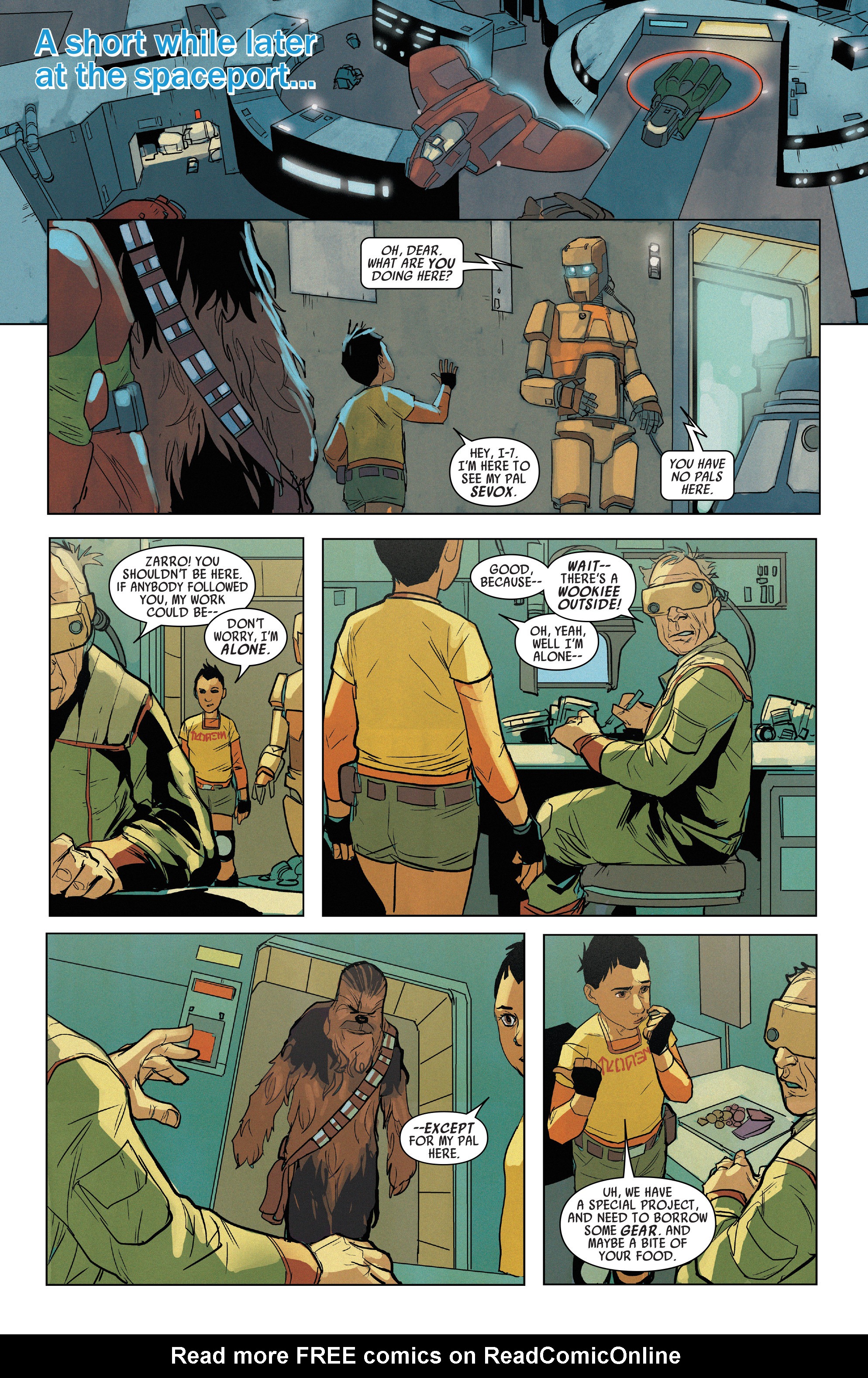 Read online Chewbacca comic -  Issue #3 - 18