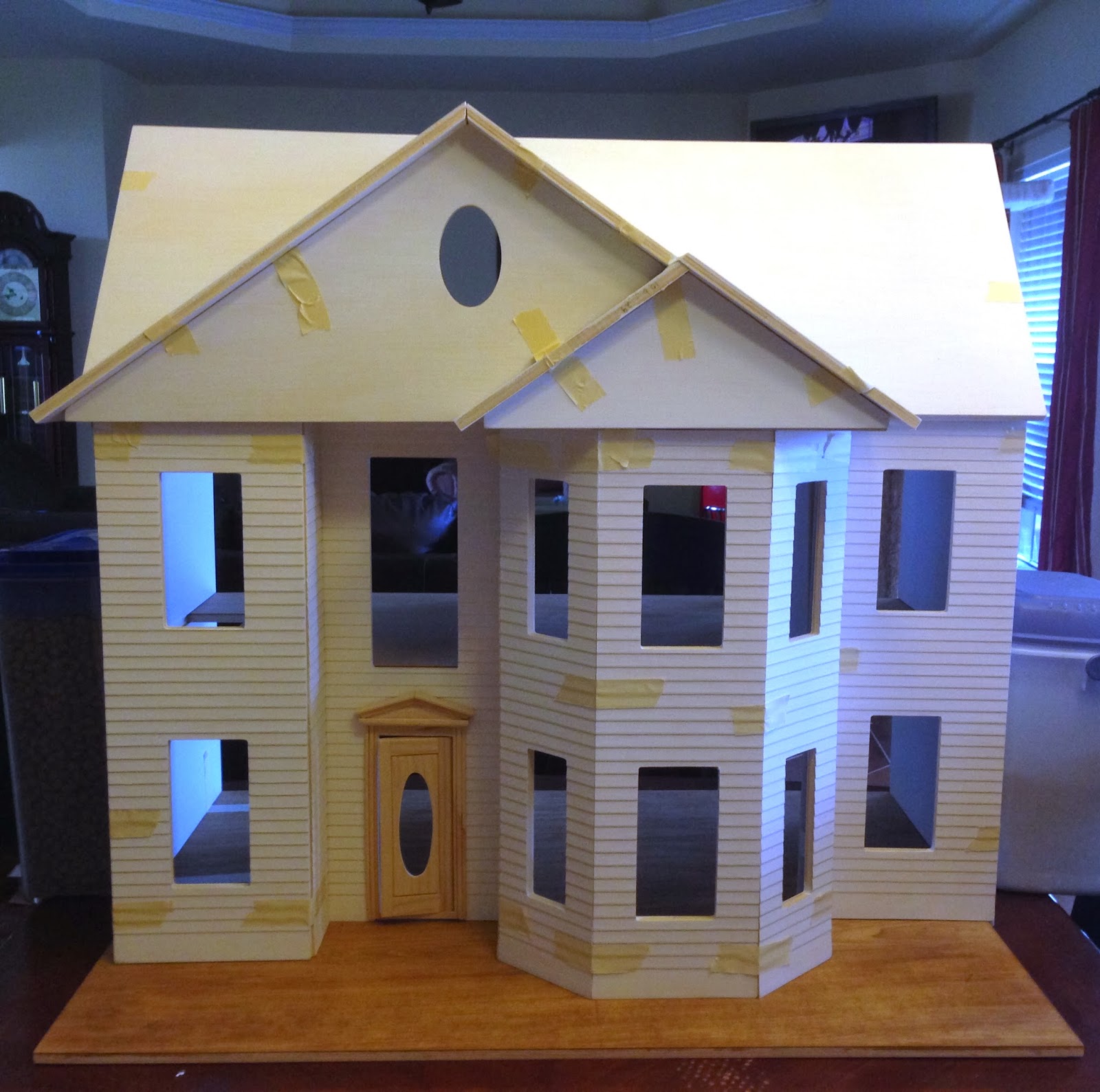 Once Upon A Doll Collection Building a Dollhouse, Part 1