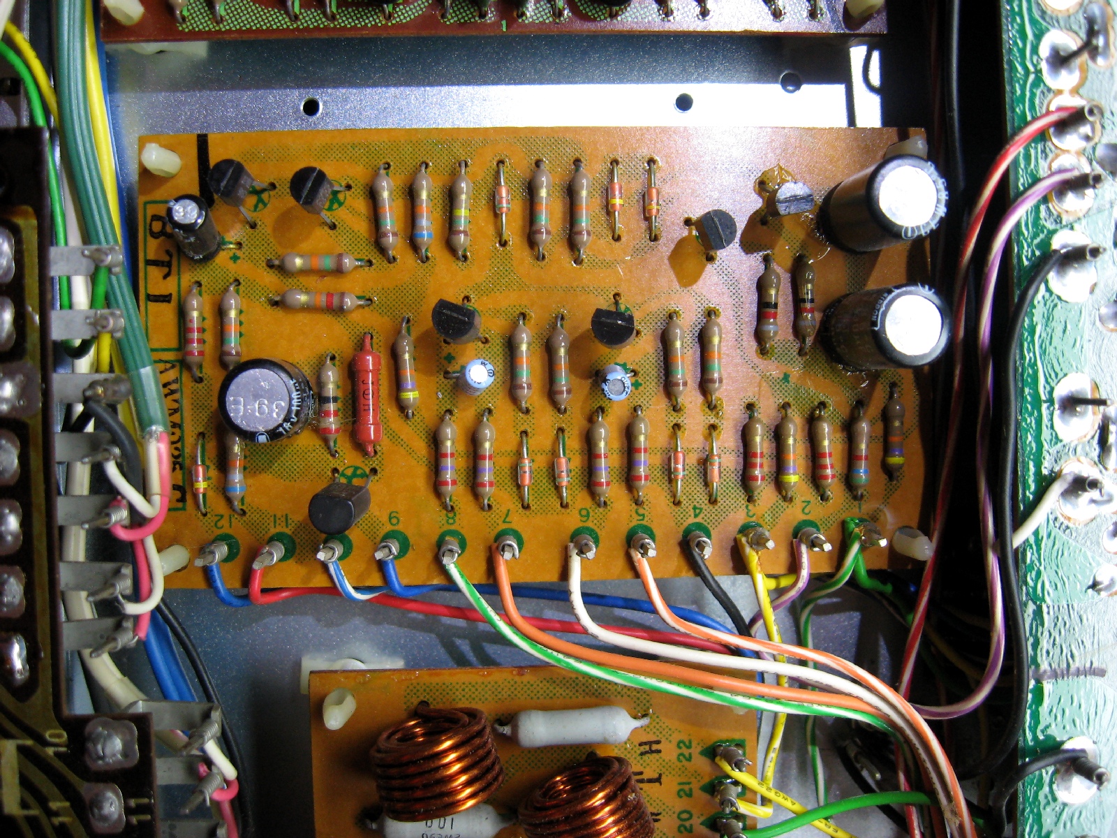 Matt's Vintage Audio Repair Pioneer SX828 recap and repair