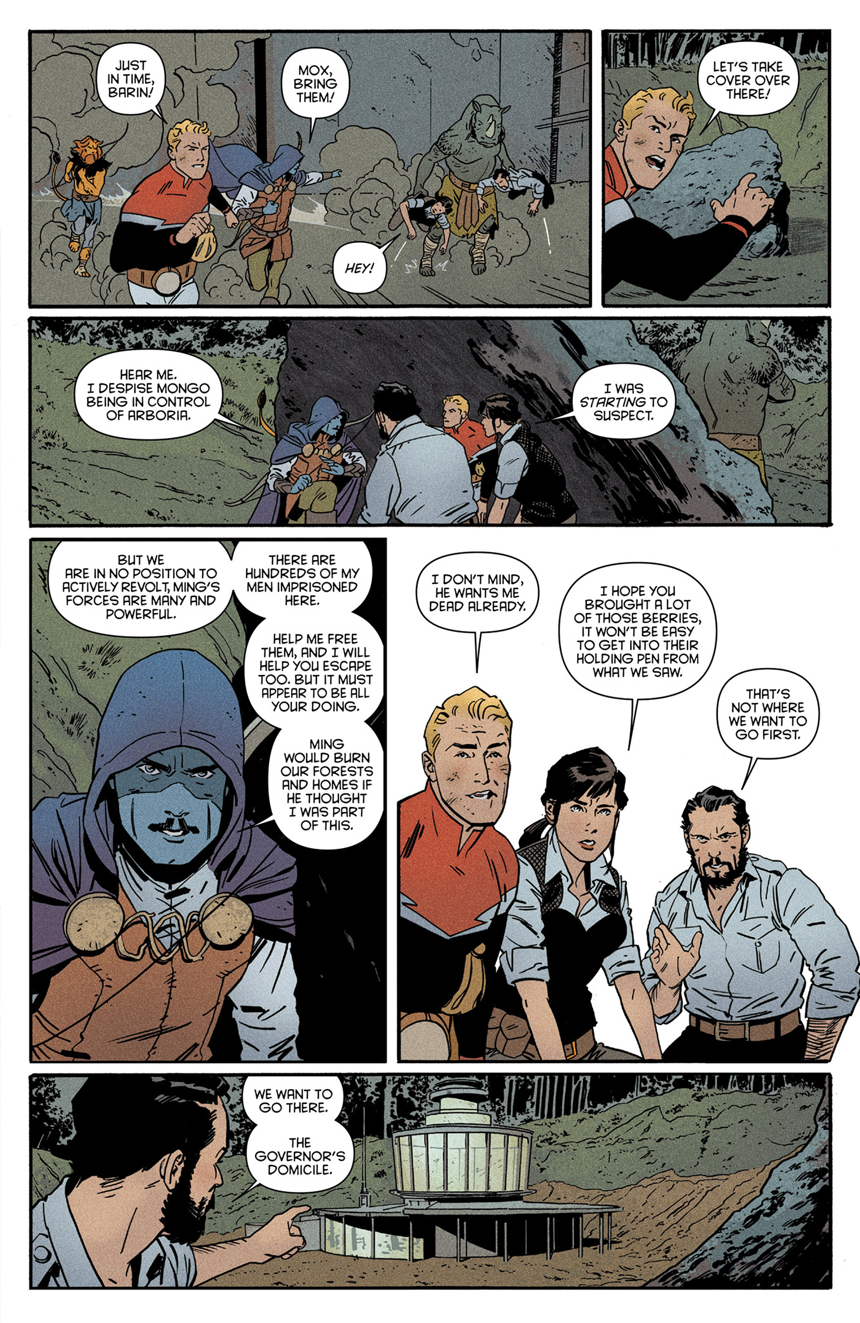 Read online Flash Gordon (2014) comic -  Issue #4 - 8