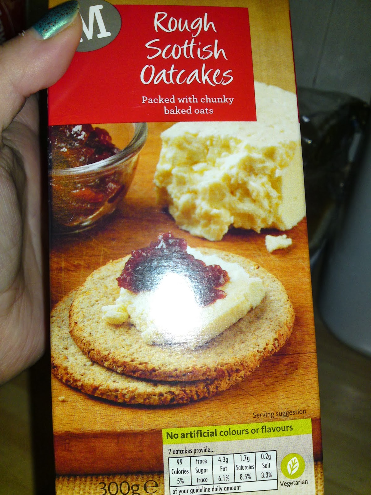 Lactose Free UK Morrisons Rough Scottish Oatcakes