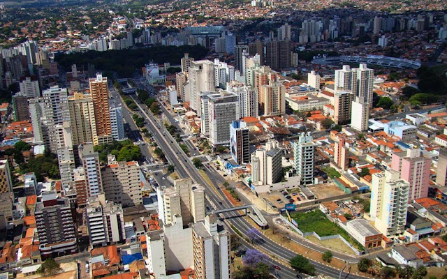 imagem érea de Campinas 