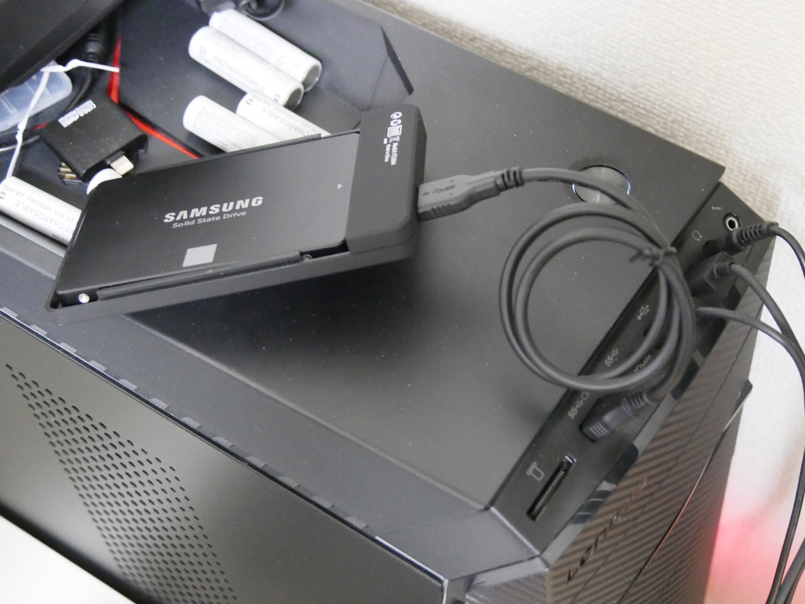 驚くほど簡単！Samsung SSD付属の専用データ移行ソフトウェアで簡単に大容量SSDにCドライブを交換できる タチット 見てさわってレビューするサイト