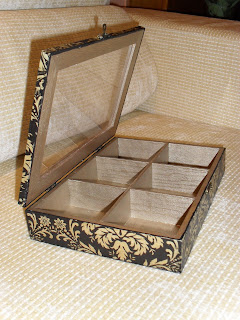 En la buhardilla con Sari: CAJA DE MADERA-JOYERO