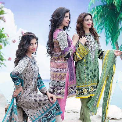 House of Ittehad Eid-ul-Adha Collection 2015, Stitched Printed Dresses Catalog