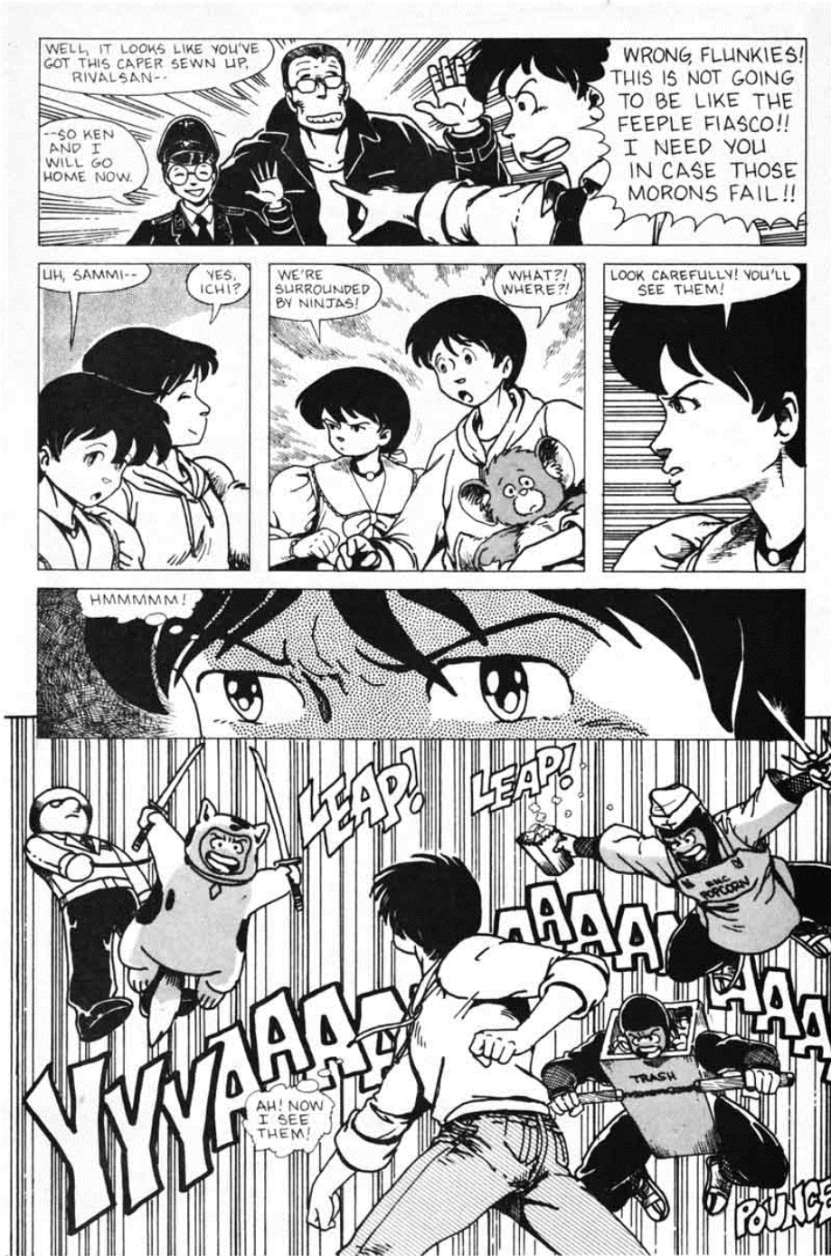 Read online Ninja High School (1986) comic -  Issue #6 - 20