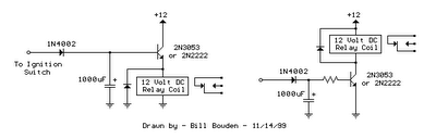 SIMPLE SWITCH-OFF TIME DELAY SCHEMATIC DIAGRAM | Wiring Diagram