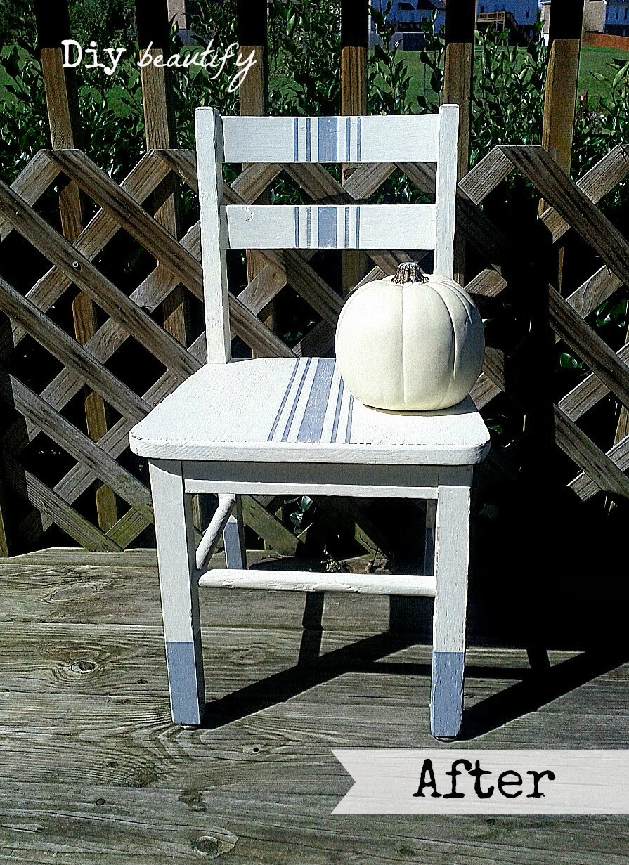 Painting a ChildSized Chair DIY Beautify Creating Beauty at Home