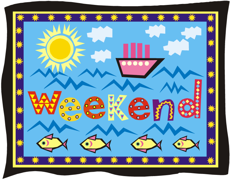 happy weekend clipart - photo #6