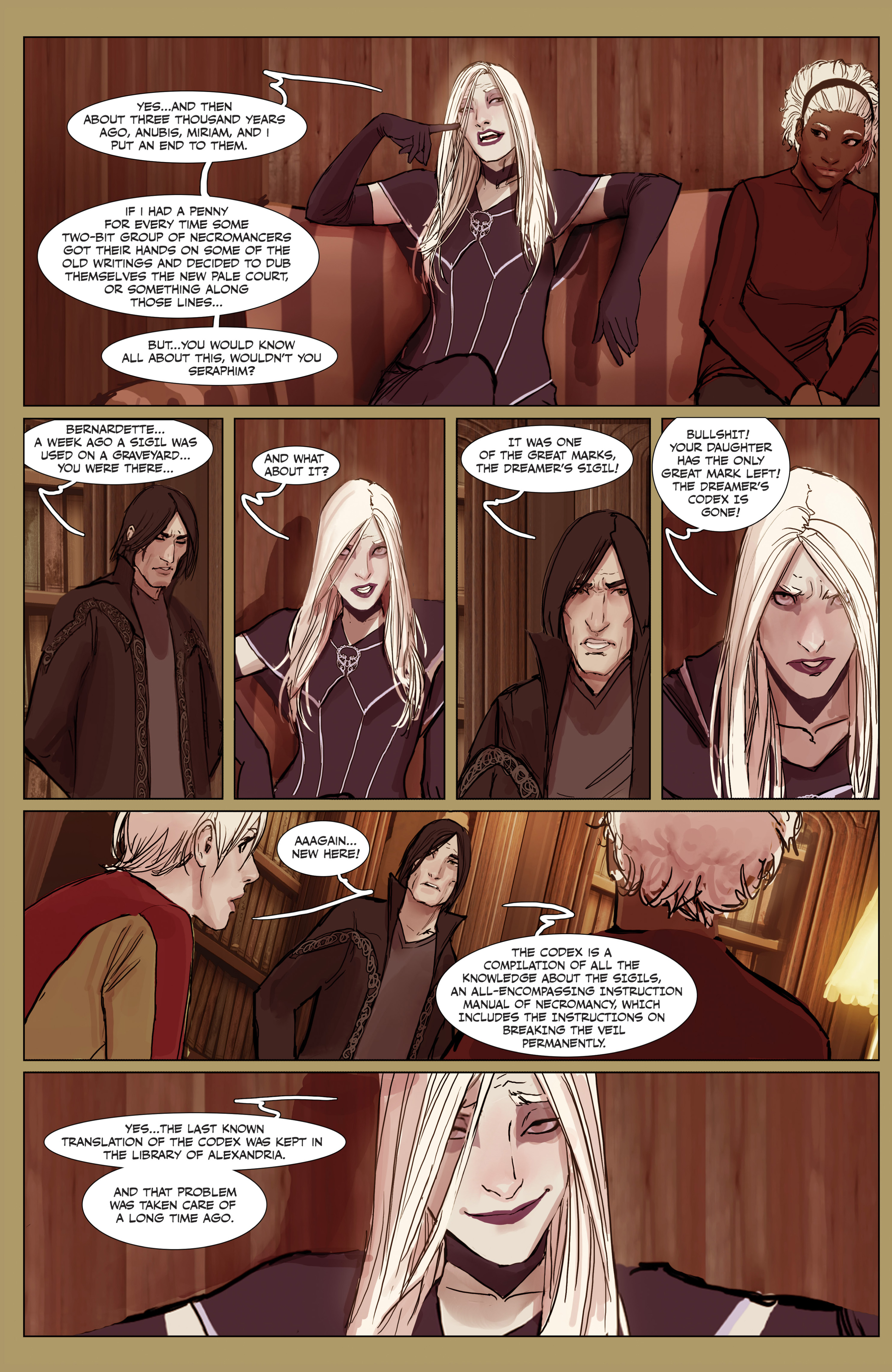 Read online Death Vigil comic -  Issue #4 - 17