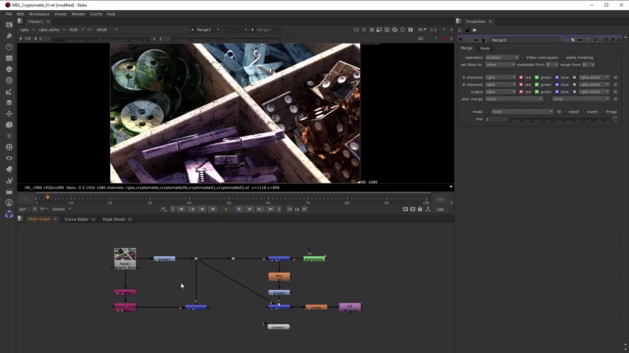 Compositing With Cryptomate In Nuke Fusion Cg Tutorial Chaosgrouptv