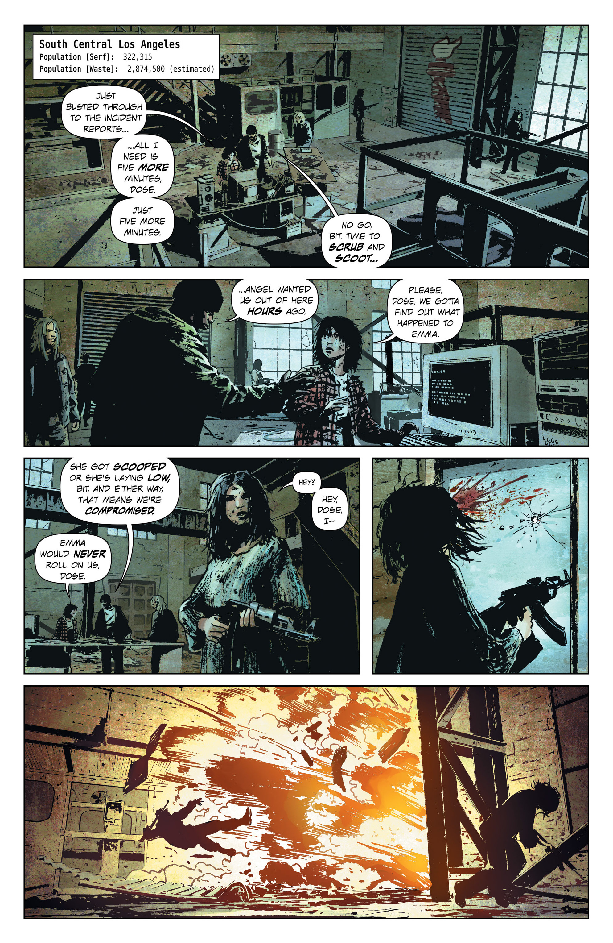 Read online Lazarus (2013) comic -  Issue # _TPB 2 - Lift - 85