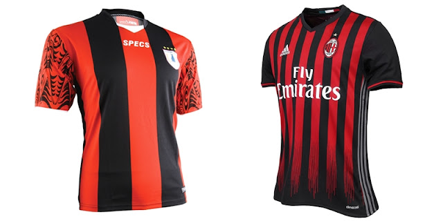 Sepakbola Papua : Belang Jersey Hingga Prestasi Sepakbola Papua : Belang Jersey Hingga Prestasi, persipura jayapura, ac milan