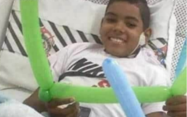 Morre em Maceió, o delmirense David Geraldo, de 11 anos,  vítima de câncer