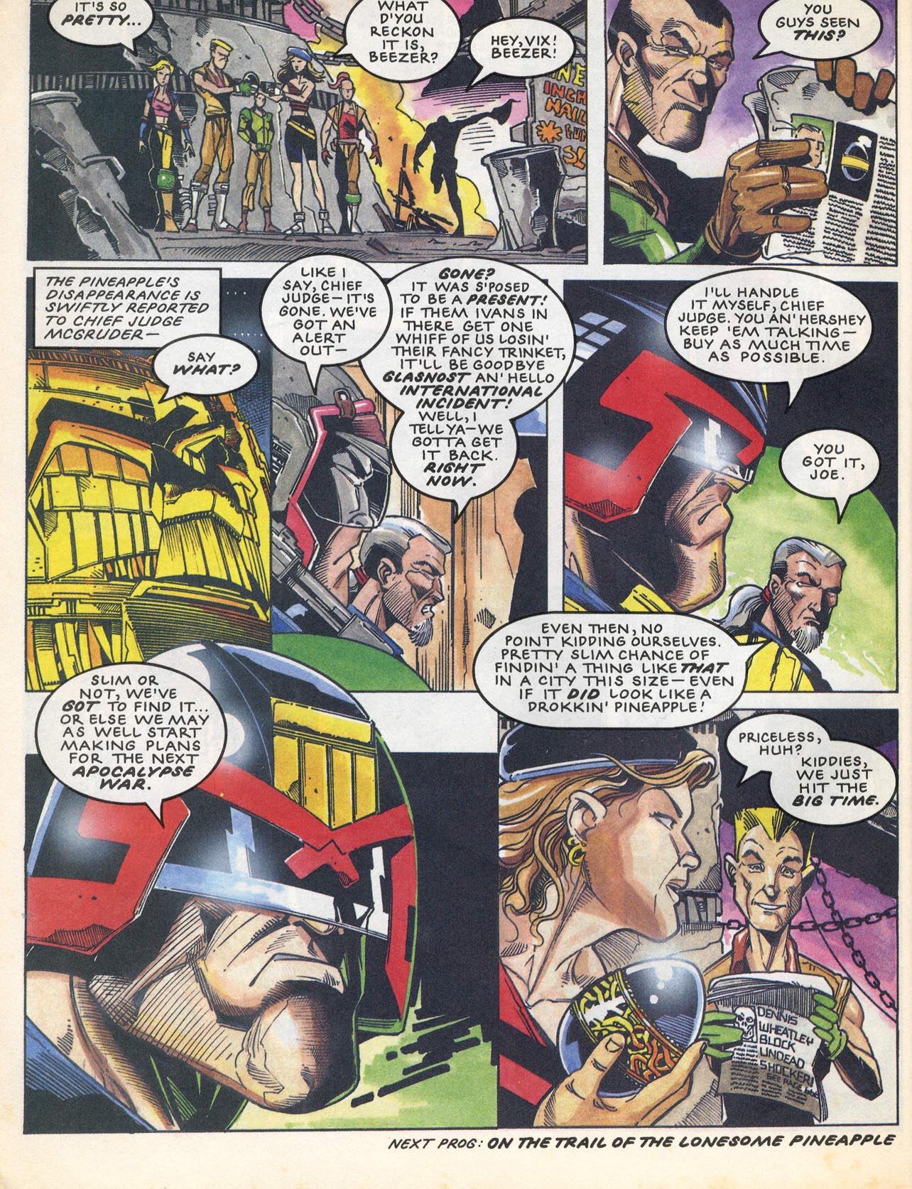 Read online Judge Dredd: The Complete Case Files comic -  Issue # TPB 16 (Part 1) - 187