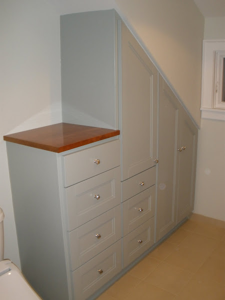 Custom designed and built cabinet