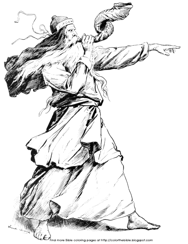 Bringing Down The Walls of Jericho Color The Bible