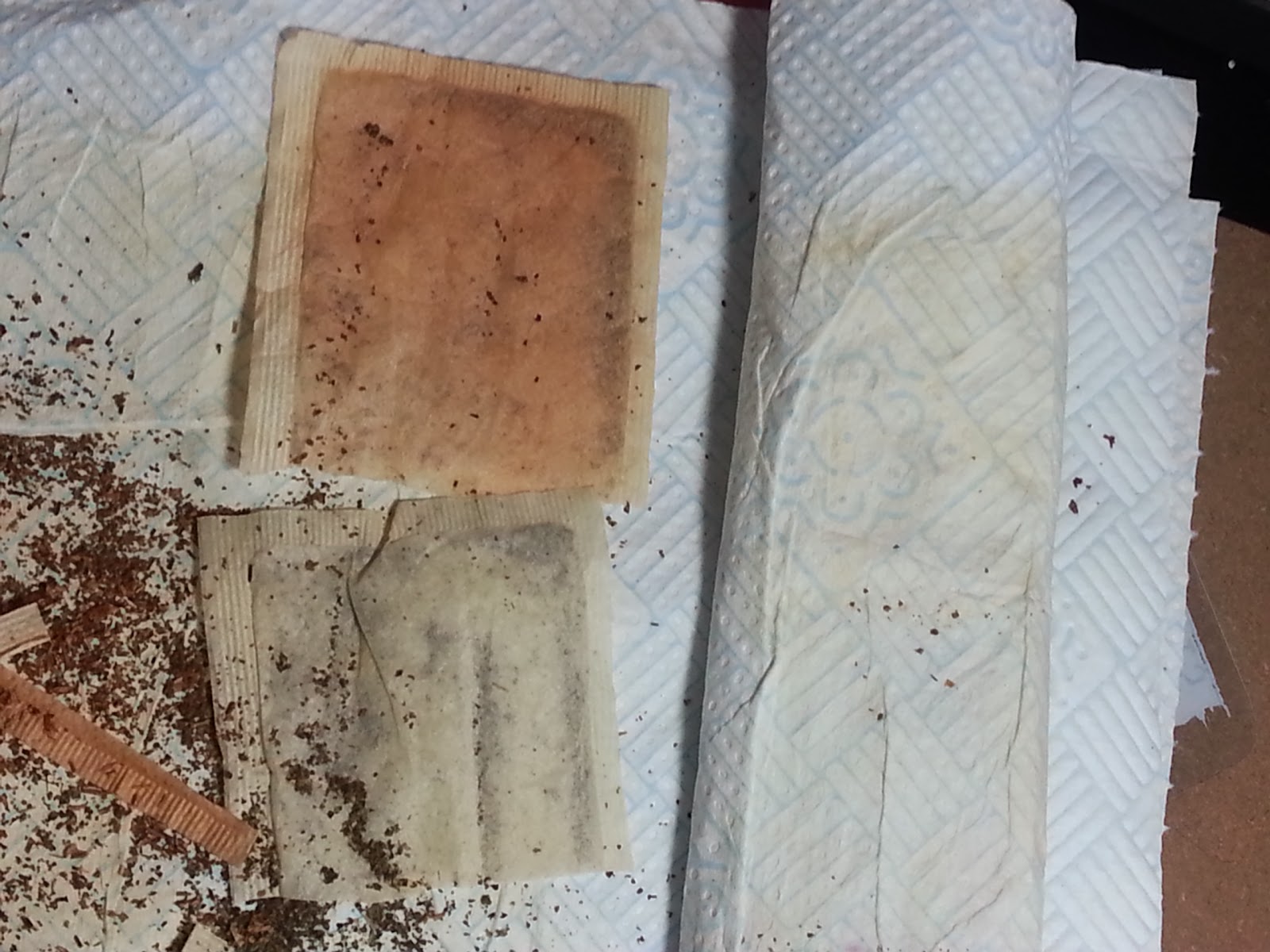 Emma's Crafty Moments Tea Bag Paper Technique (from Art Journalling