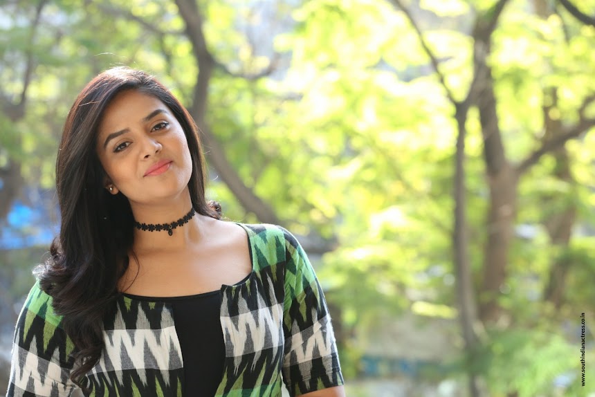SreeMukhi at Good Bad Ugly Press Meet