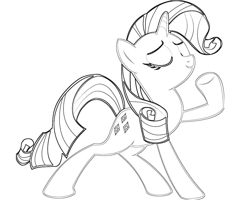 young rarity coloring pages - photo #25