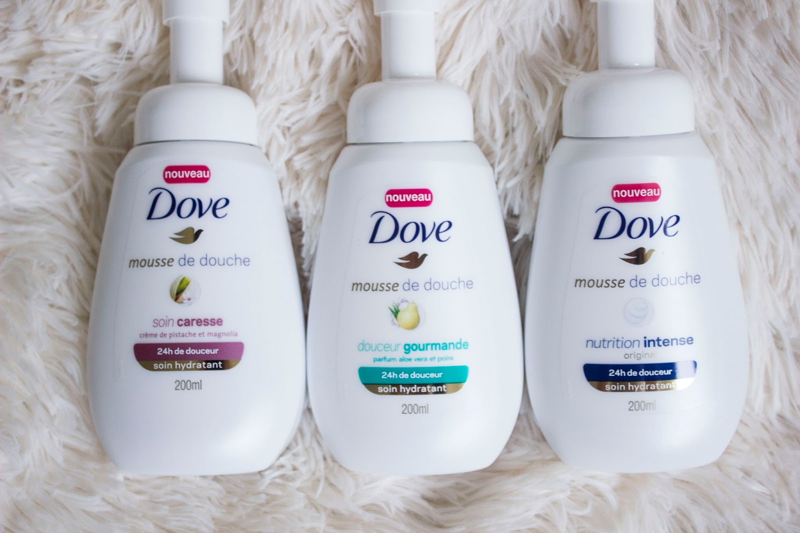 Les mousses de douche DOVE le bonheur ! La vie en Lucie Blog