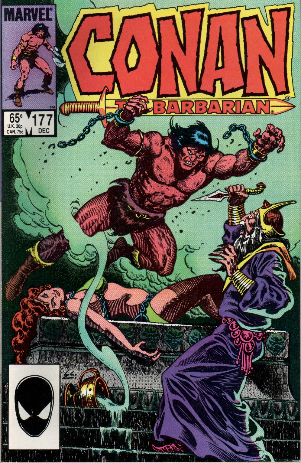 Read online Conan the Barbarian (1970) comic -  Issue #177 - 1