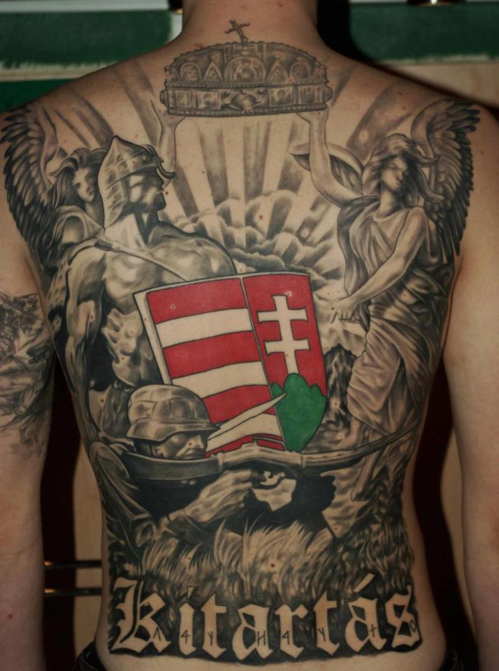 magyar címer tetoválás