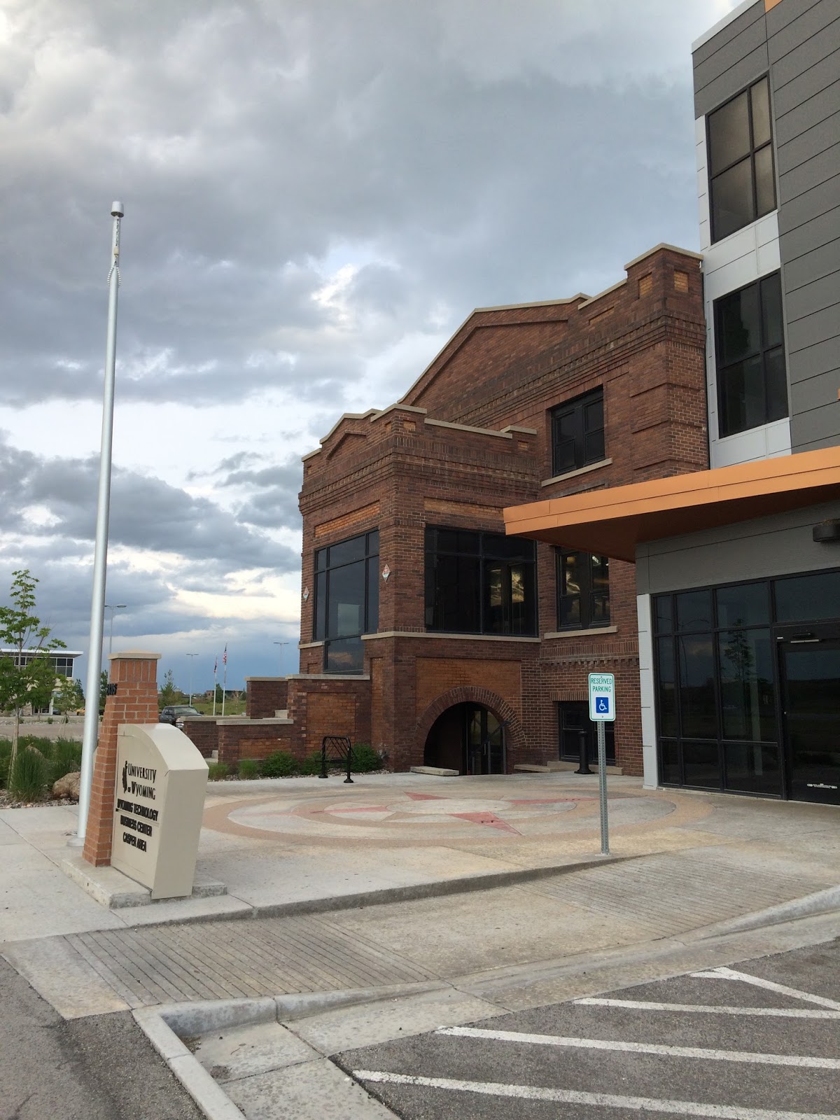 Some Gave All Standard Oil Refinery Building, Casper Wyoming