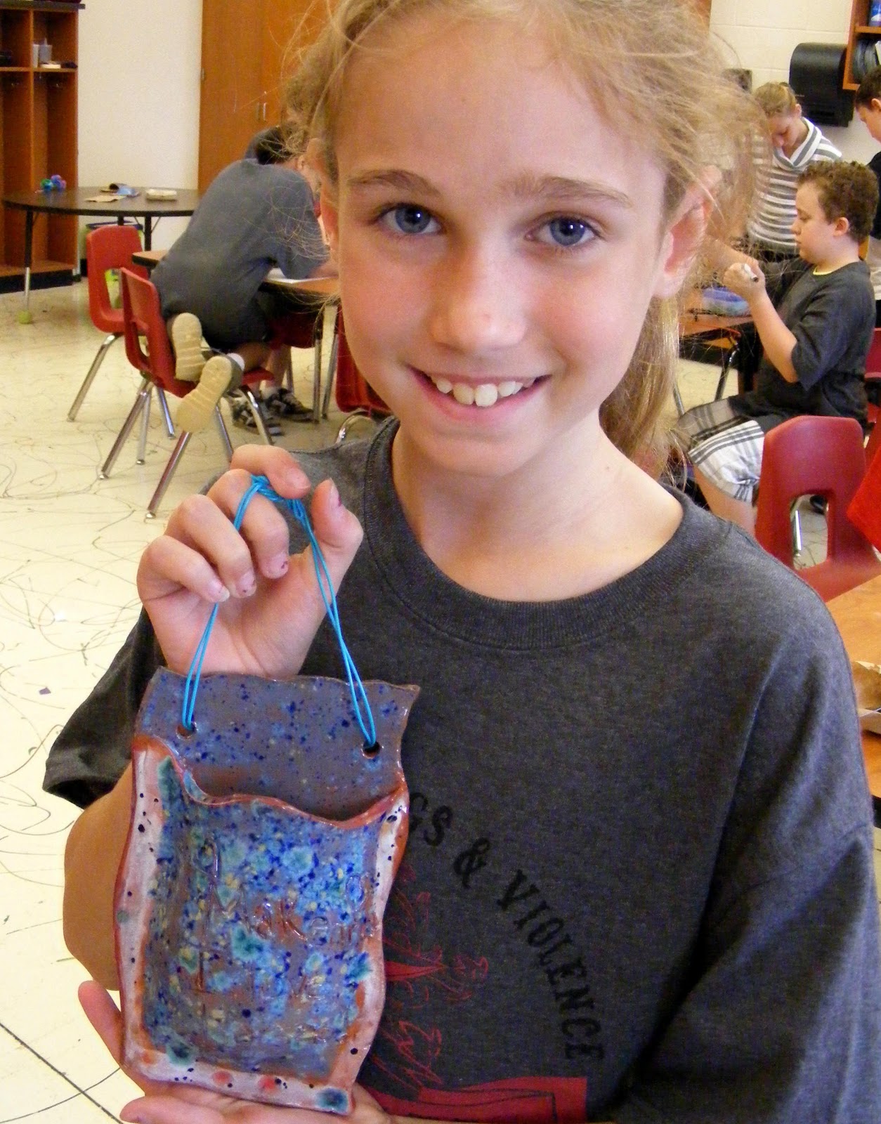 Suffield elementary art blog ceramic wall pockets