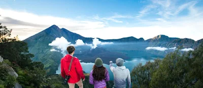 Plawangan Senaru Crater Rim 2641 meters Mount Rinjani