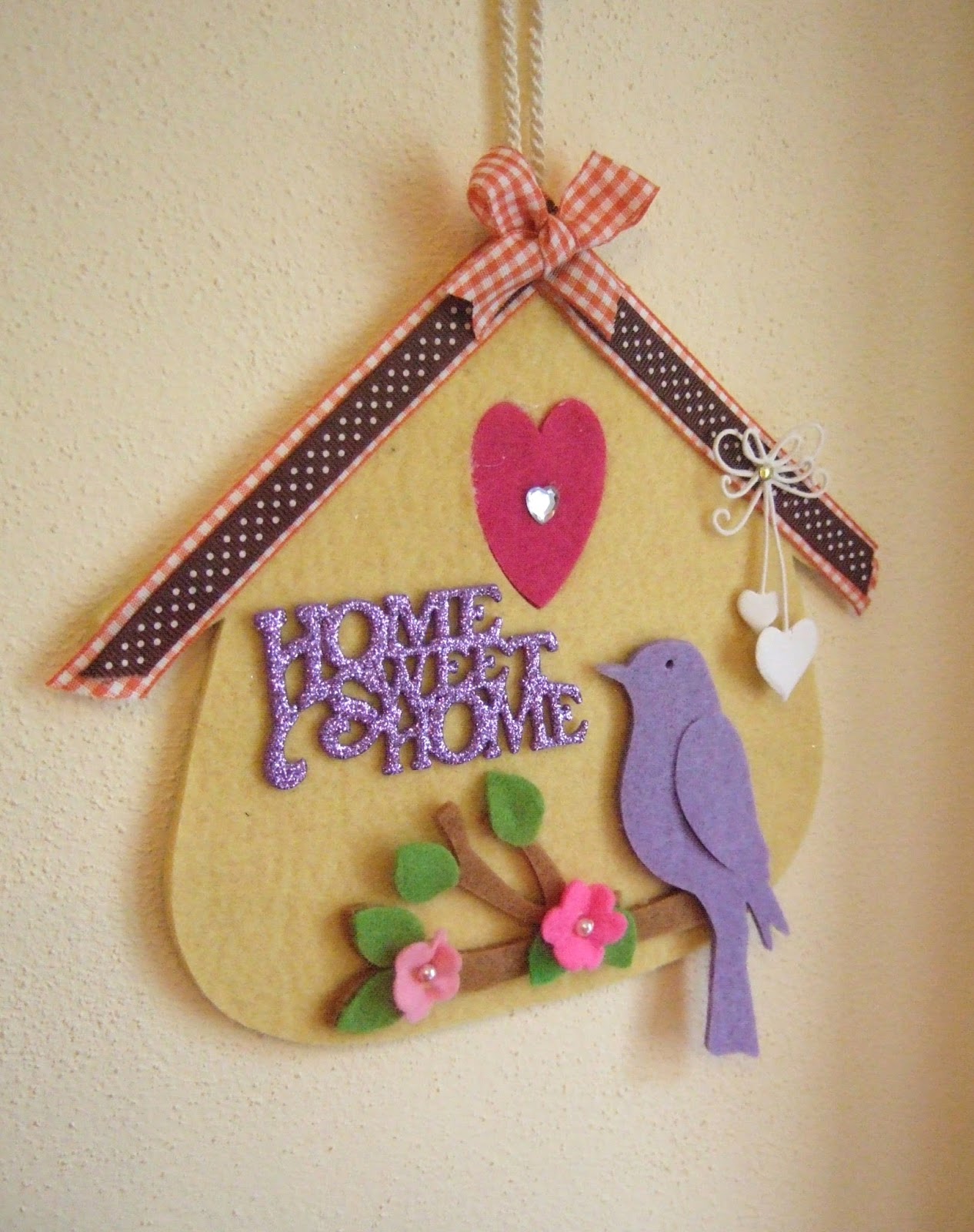 Un Giardino Di Fantasia Casetta Fuoriporta In Feltro