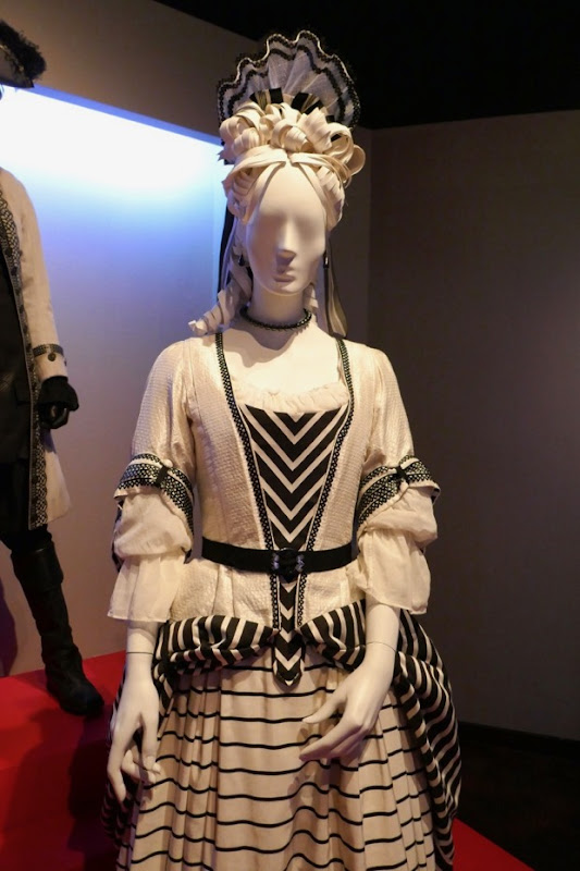 Hollywood Movie Costumes and Props Oscarnominated movie costumes from The Favourite on display