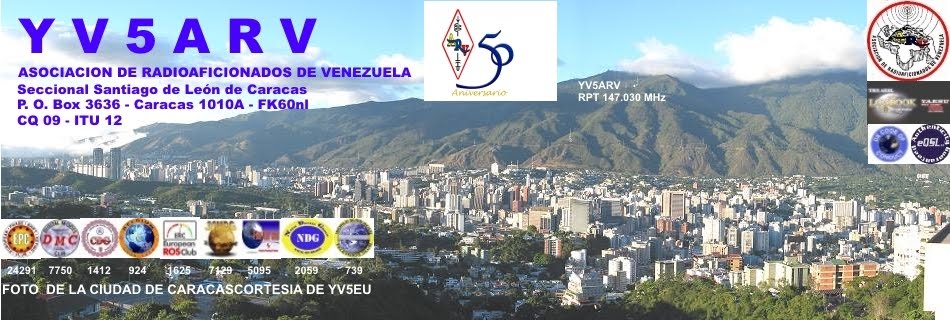 YV5ARV - ASOCIACION DE RADIOAFICIONADOS DE VENEZUELA 