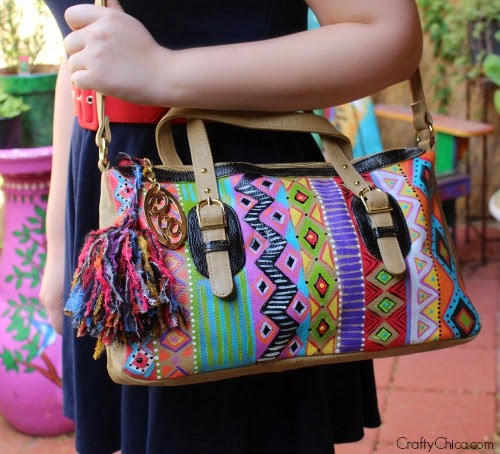 iLoveToCreate Blog: Aztec-inspired Derin Bag