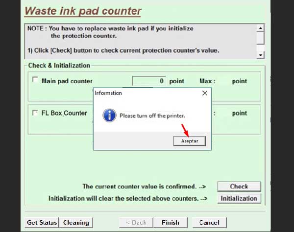 reiniciar impresora epson B-30 reiniciar impresora epson B-30