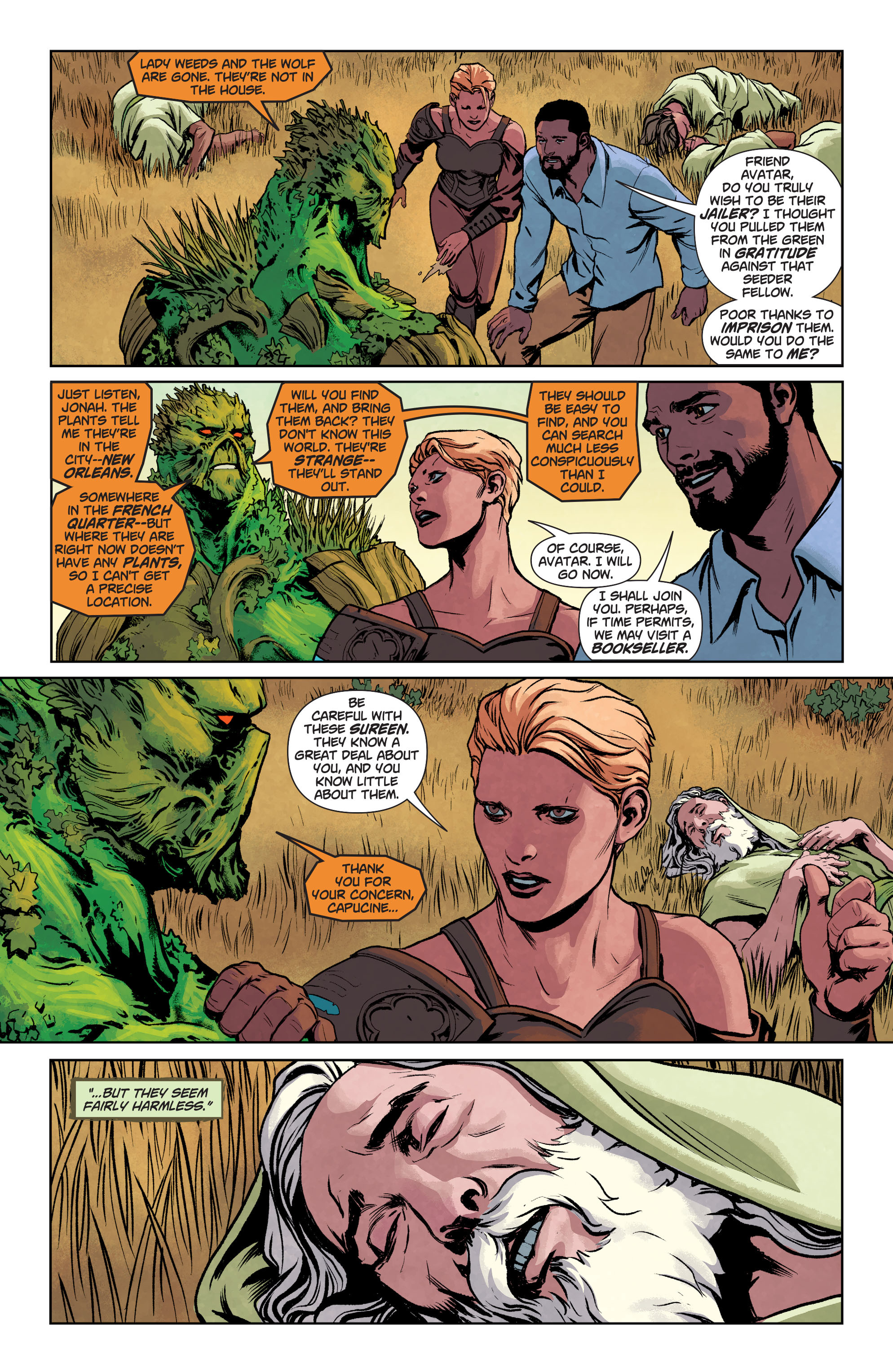 Read online Swamp Thing (2011) comic -  Issue #29 - 13