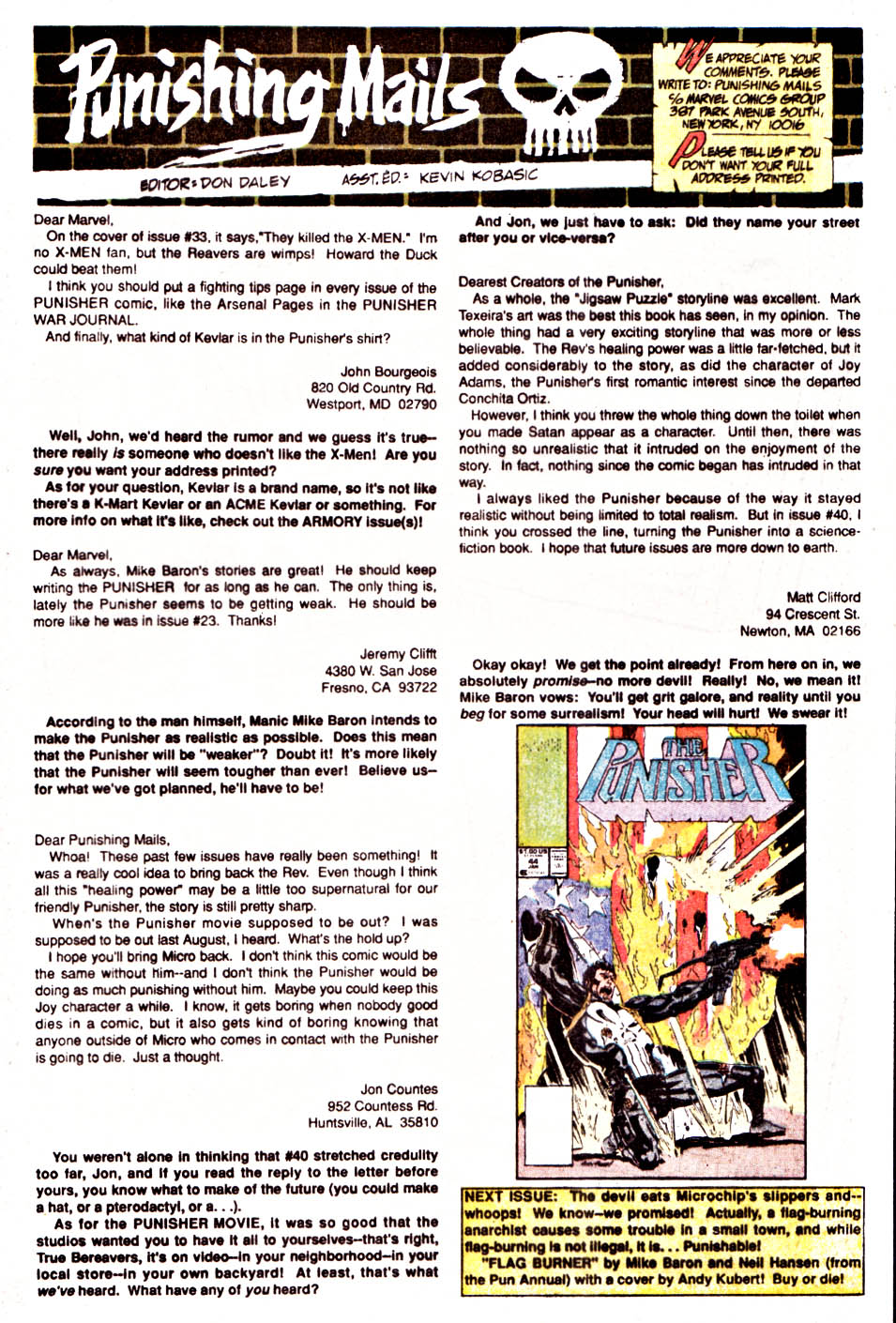 The Punisher (1987) Issue #43 - Border Run #50 - English 24